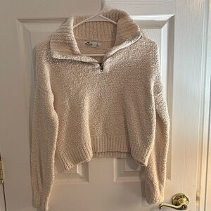 Hollister Cozy Quarter-zip Sweater